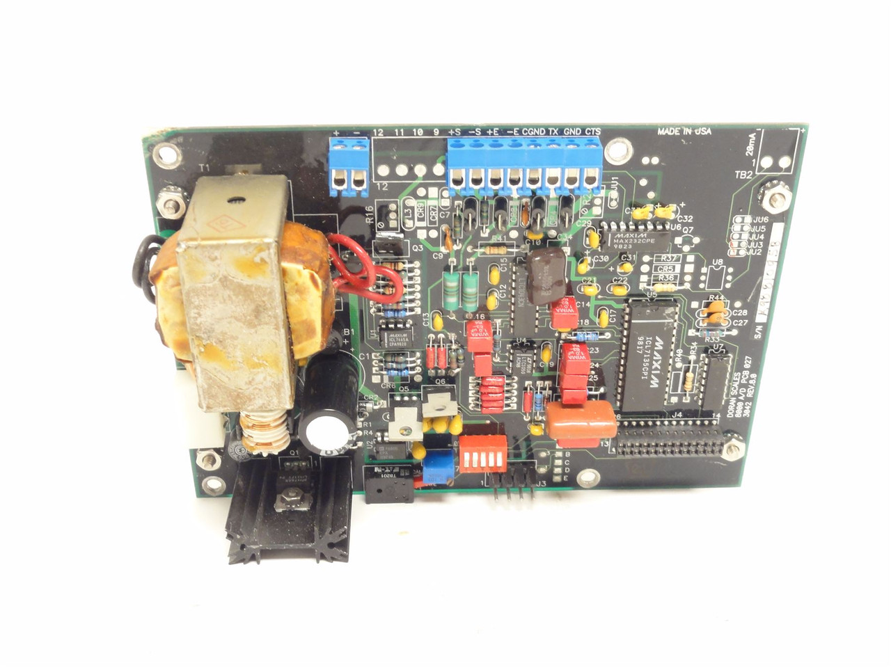 Doran Scales M8001; CPU/DSP 8000 PC Board Assembly