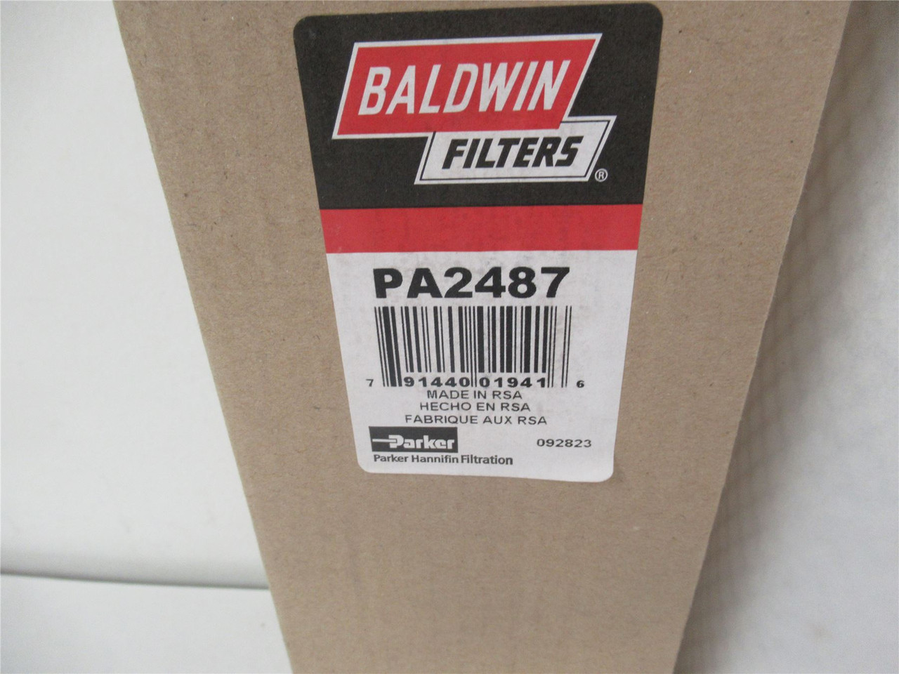 Baldwin Filters PA2487; Inner Air Element Filter