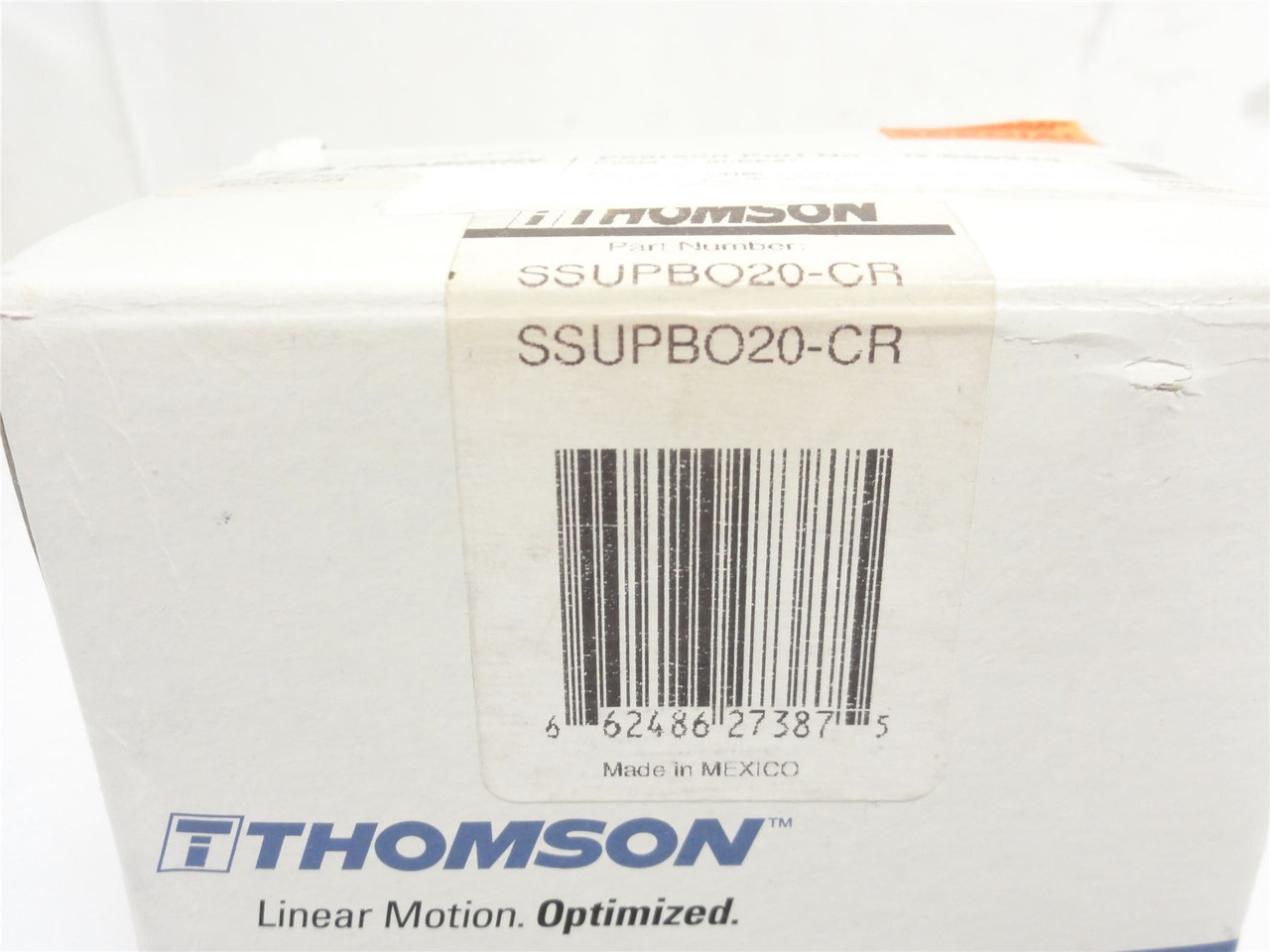 Thompson SSUPBO20-CR; Open Round Shaft Pillow Block; 1-1/4"ID