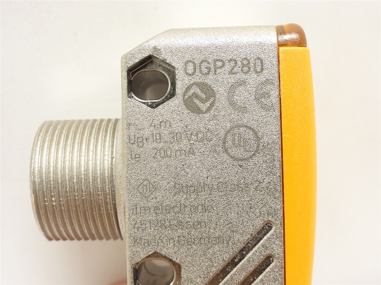 IFM OGP280; Photo-Sensor OGP-DPKG/US/CUBE 10-30VDC; M12 4-Pin