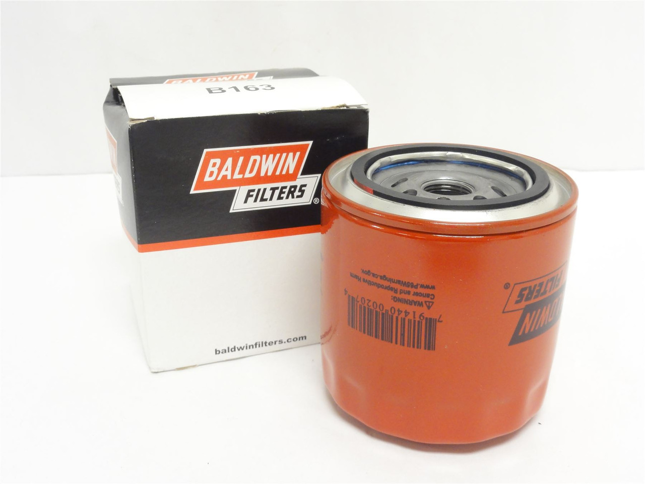 Baldwin B163; Heavy Duty Lube Spin-On Filter