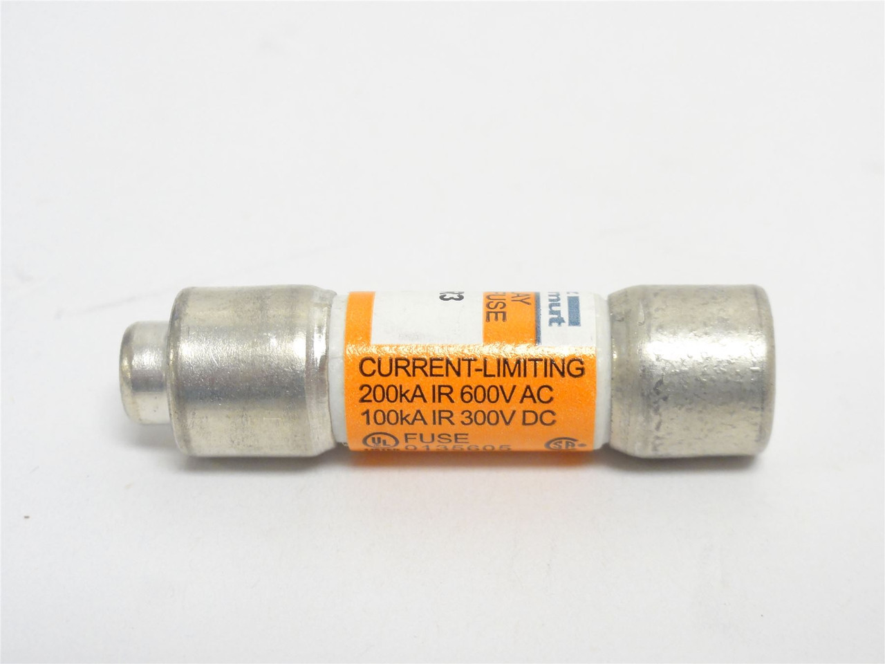 Ferraz-Shawmut ATQR3; Time Delay Fuses; 3A; 600VAC/300VDC