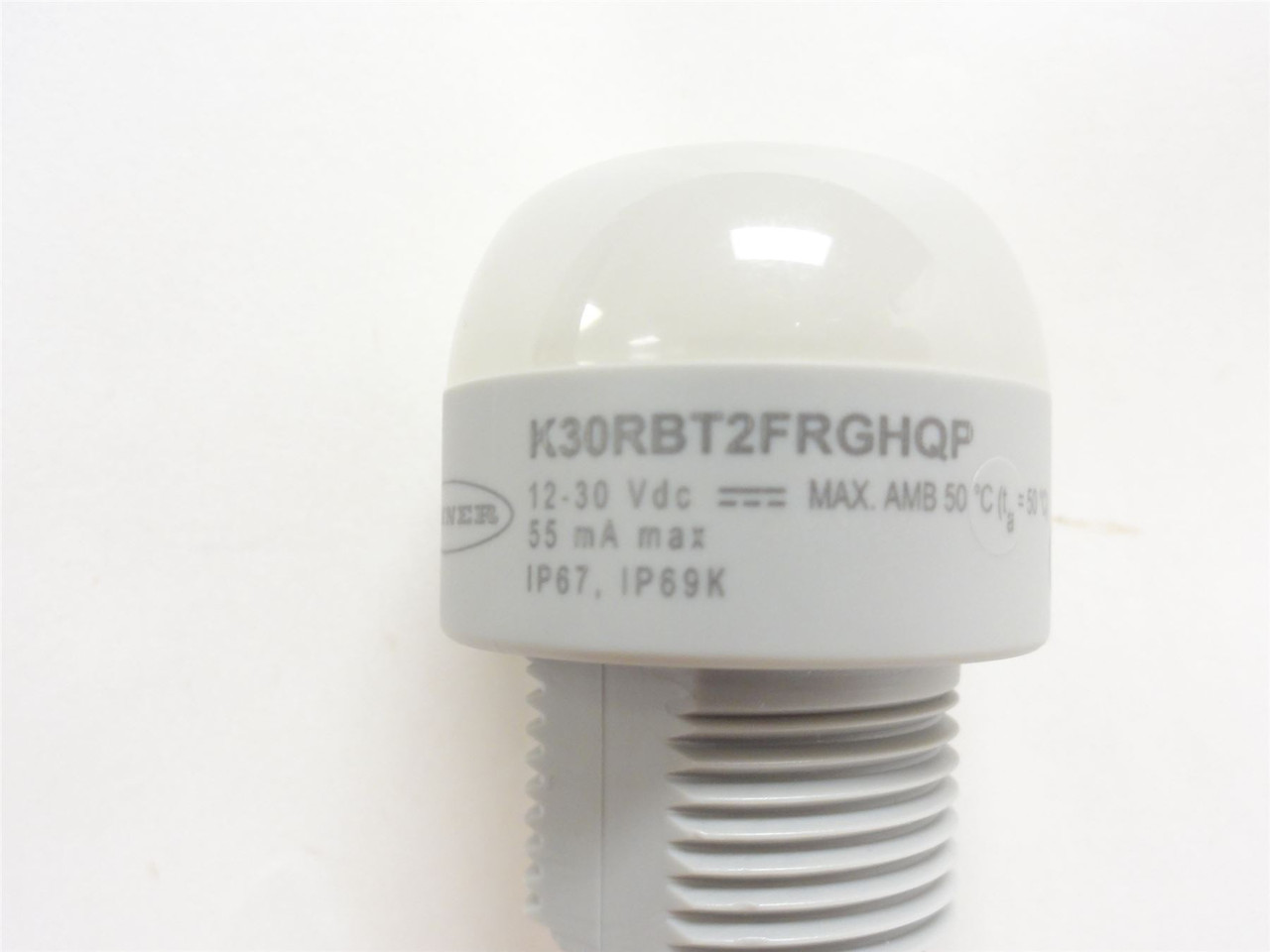 Banner K30RBT2FRGHQP; Illuminated Touch-Button 96657 12-30VDC