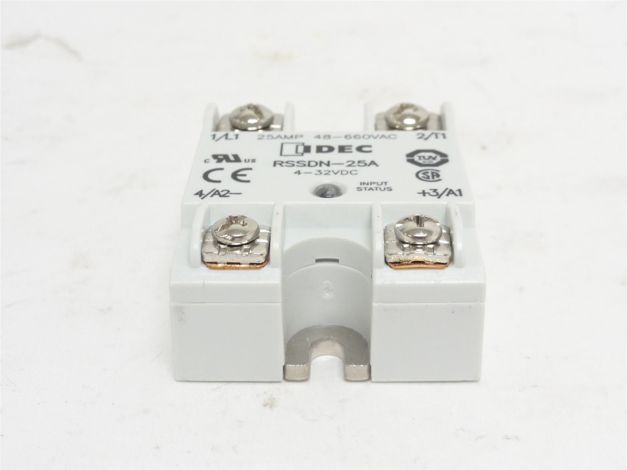 Idec RSSDN-25A; Solid State Relay; 25A; 48-660VAC; 4-32VDC