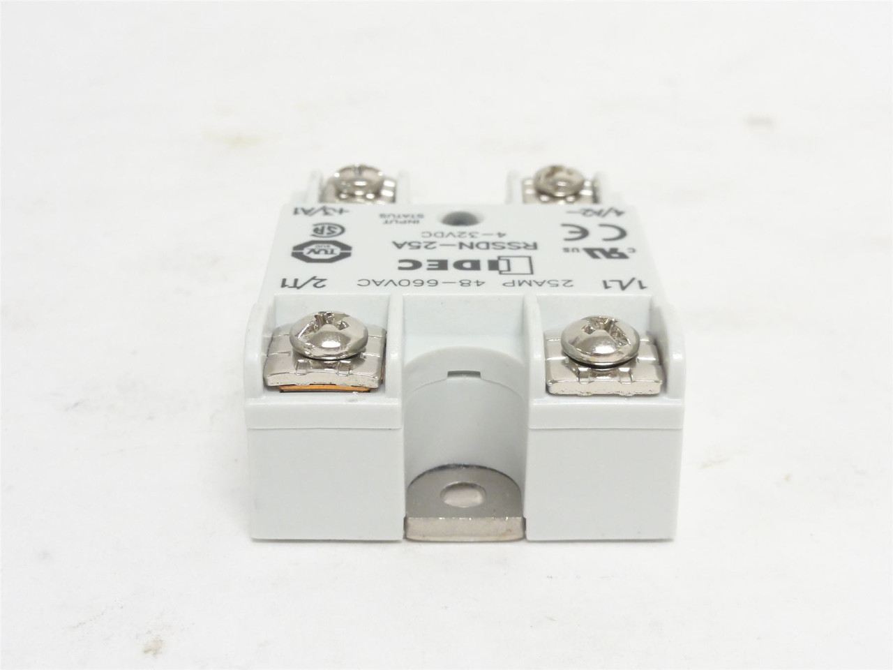 Idec RSSDN-25A; Solid State Relay; 25A; 48-660VAC; 4-32VDC