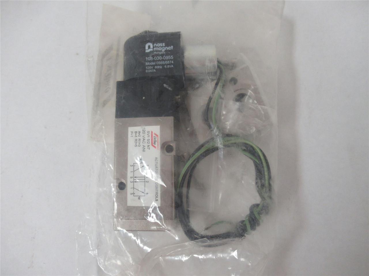 Unitorq SV1-N7-110/120VACANI; Pneumatic Solenoid Valve 120V