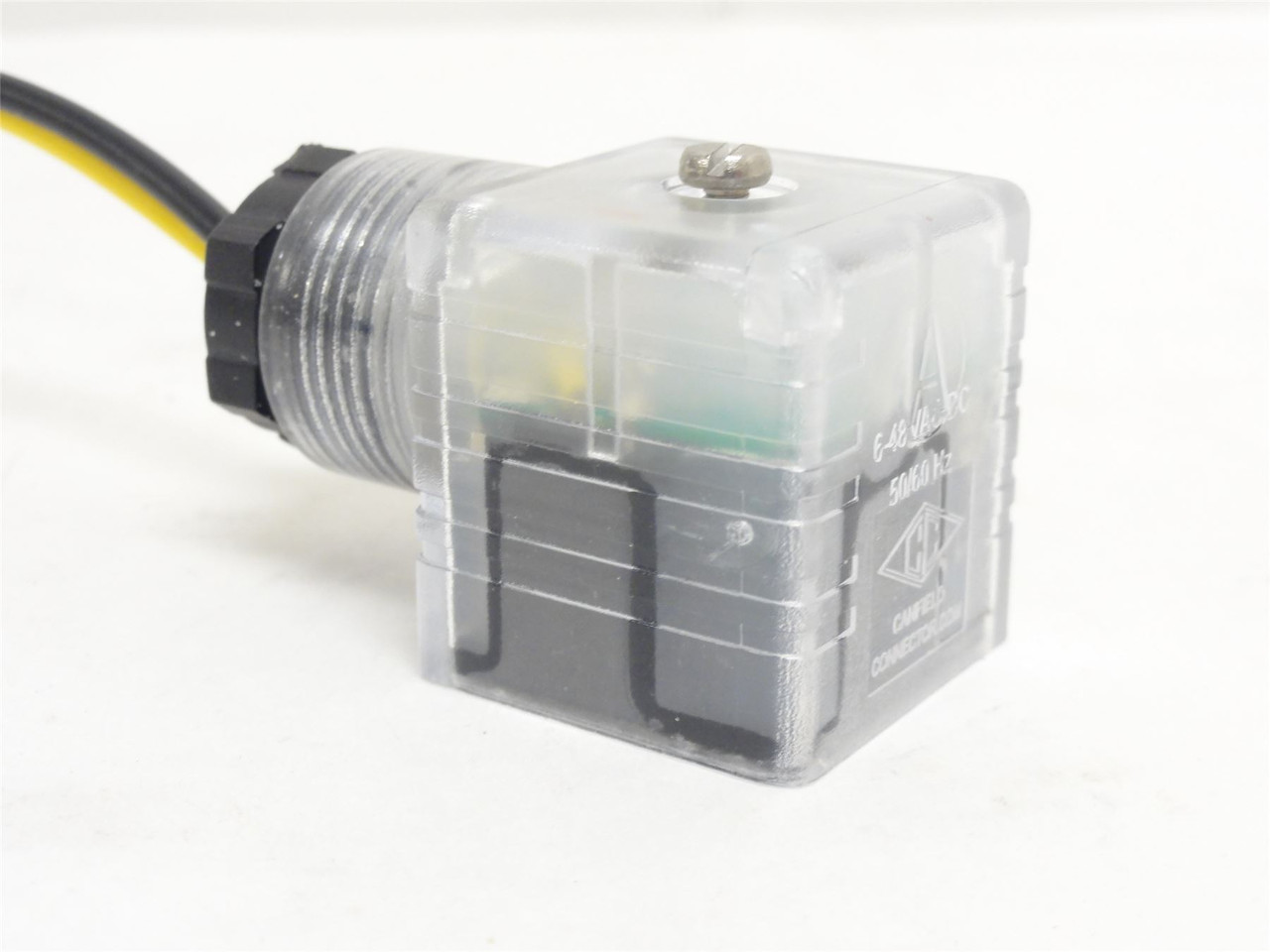 Canfield P5105-1751000; Solenoid Cable Connector; 6-48VAC/DC