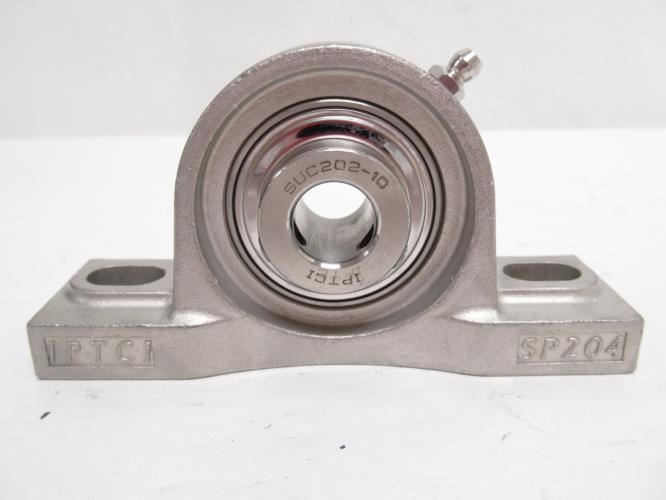IPTCI SUCSP20210; Pillow Block Bearing; SS; 5/8" ID; 2-Bolt