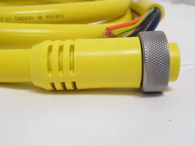 Woodhead 302000A01F1201; Female Straight Connector 12' Long