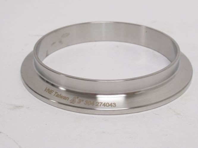 VNE LA-EG2CS3.0; Short Ferrule; SS-304; 3" Clamp