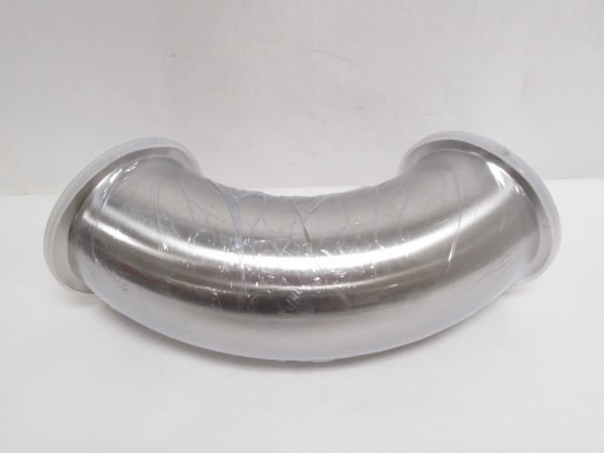 Sanitary Solutions SS2CMP-4-304; Pipe Elbow 90Deg 4"Clamp 304SS