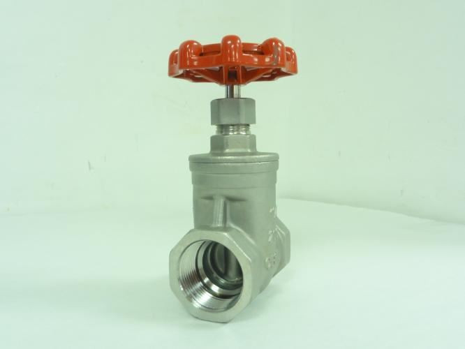 Sharpe 30276; Gate Valve; 1-1/4"NPT; 200WP; 316-Disc; CF8M Body