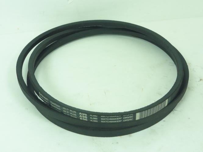 Continental 4L980; A96 V-Belt; 98" Overall Length; 1/2" Thick