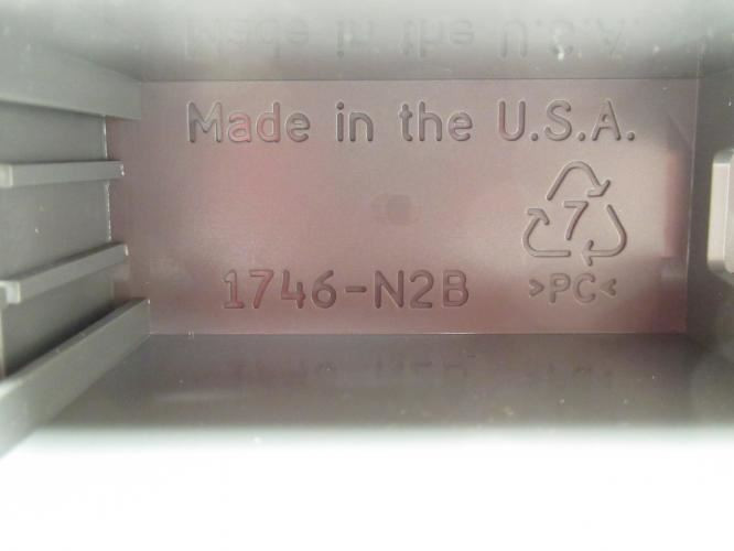 Allen-Bradley 1746-N2B; Modular Card Slot Filler; SLC 500