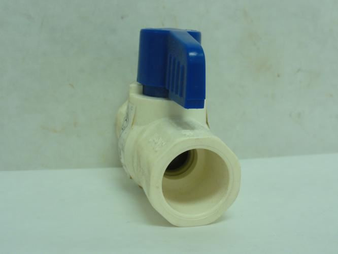 SCI 2939122G; Lot-2; PVC Ball Valve; Solvent Ends; 1/2"