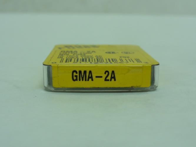 Bussmann GMA-2A; Box-5 Fast Acting Glass Fuse 2A; 250VAC