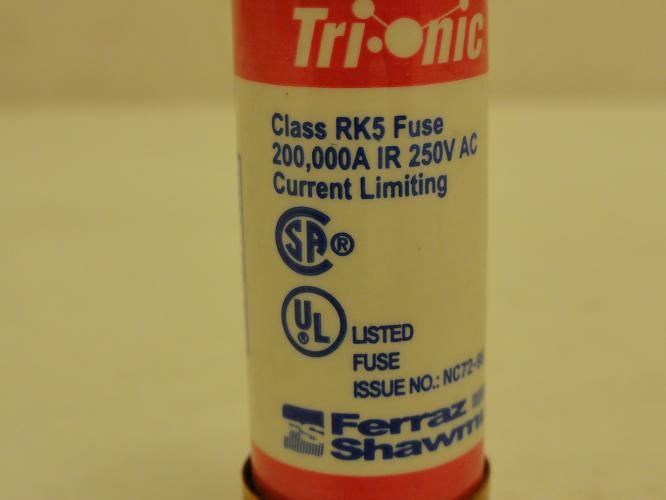 Ferraz TR60R; Trionics Dual Element Time Delay Fuse 90A; 600V