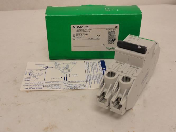 Schneider MGN61321; Mini Circuit Breaker; 2P; 20A; 277/480V