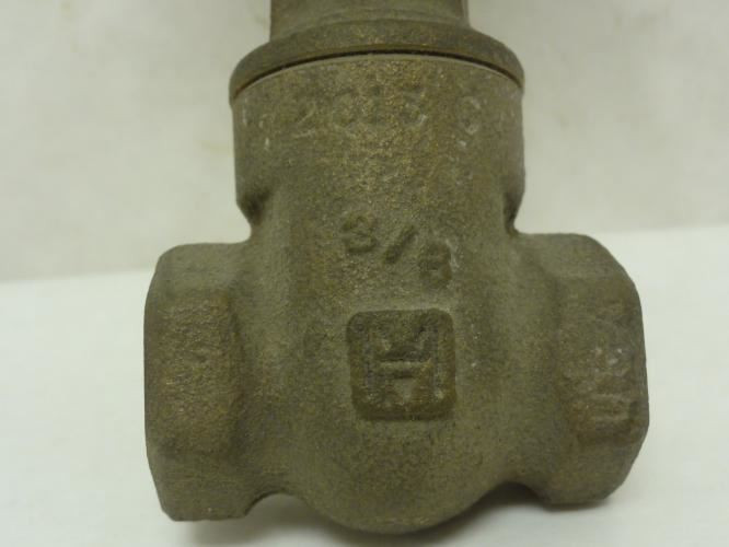 Hammond IB645 3/8; Bronze Gate Valve; 3/8 Fnpt; Class: 125