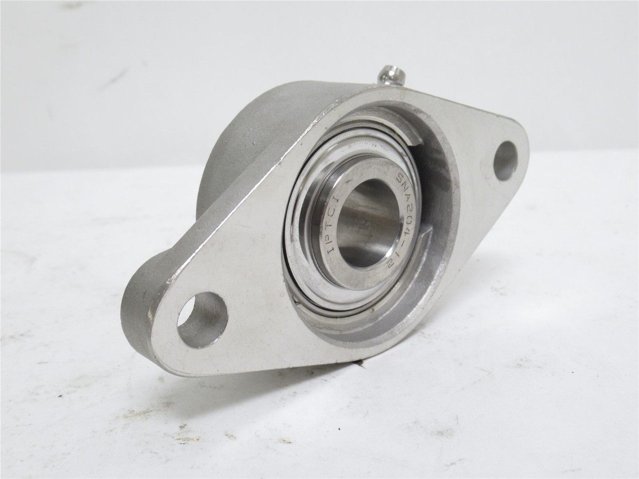 IPTCI SNASLF 204 12; Flange Bearing; SS; 3/4"ID; 2-Bolt