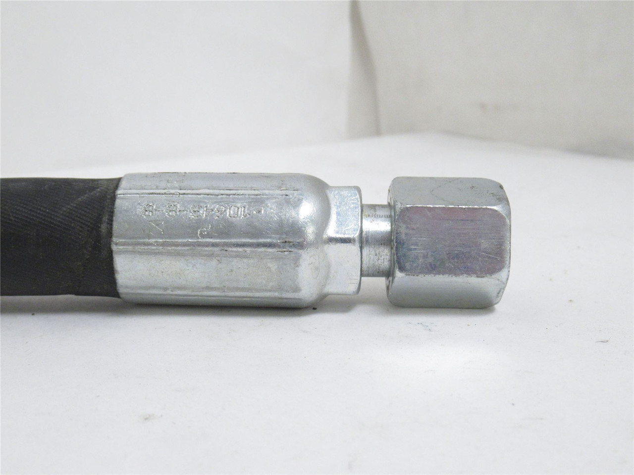Parker MDL-UNKN-237465; Hose; 1/2 JIC 90Deg x 1/2 JIC Straight