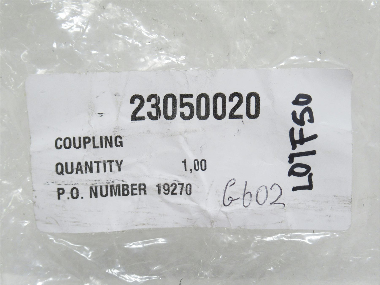 Risco 23050020; OEM Coupler; SS; Jaw x Gear; 20 Tooth