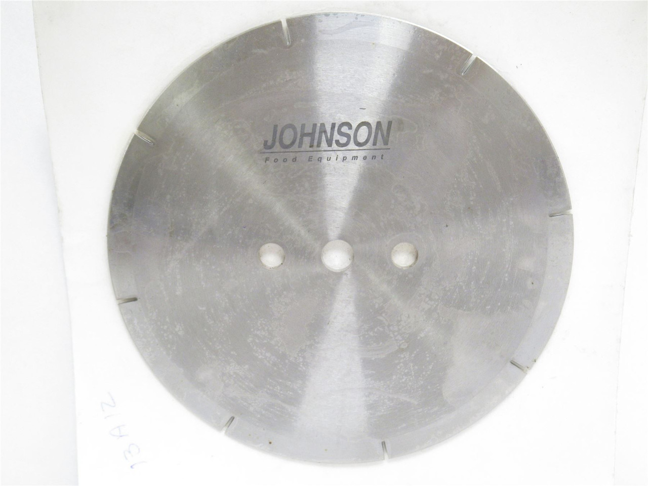 Johnson Food 33630500; Kill Saw Blade; 7"OD