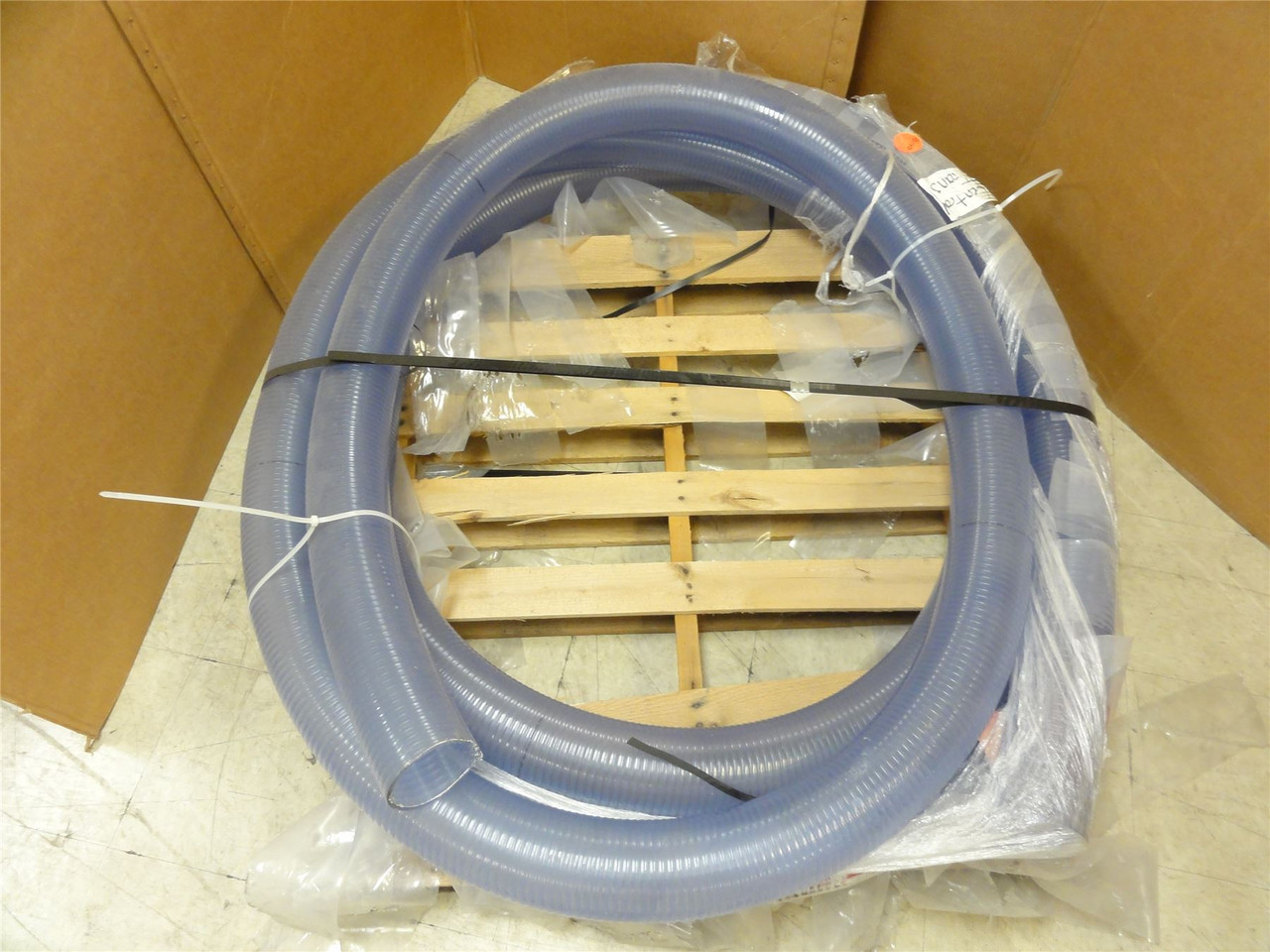 Kuriyama FT400X60; Heavy Duty PVC Suction Hose 4"ID x 60' Roll
