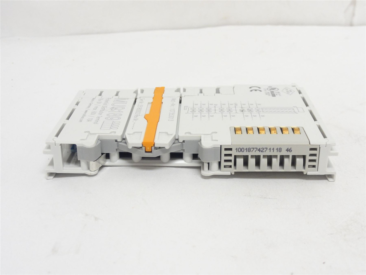 Beckhoff MU9189; Ethercat Distribution Block; 10A; 60V