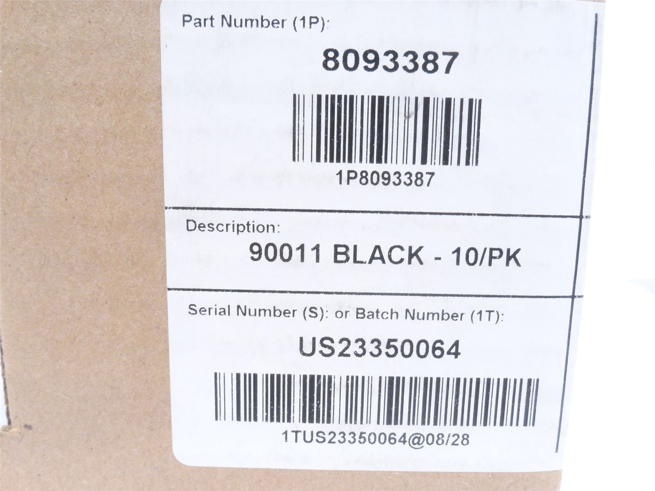 Markem-Imaje 8093387; Box-10; Touch Dry Black Toner #90011