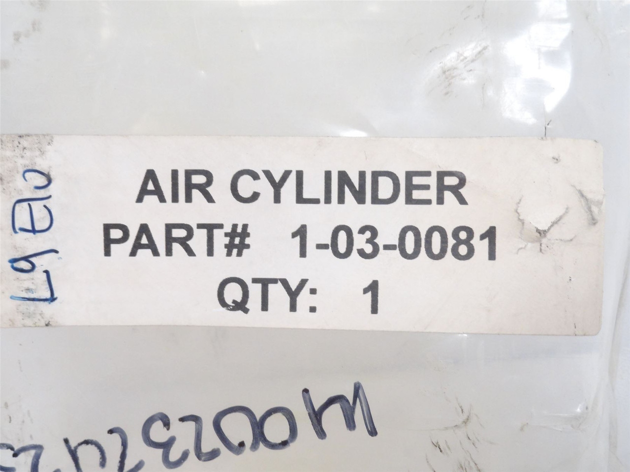 Waldrop 1-03-0081; Guided Air Cylinder; 1-1/4" Stroke