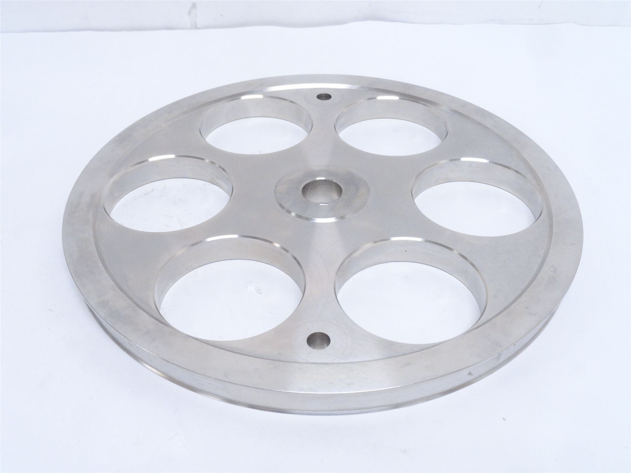 Grote 1021375; Blade Pulley; SS; 10-./4" Crown OD; 7/8"ID