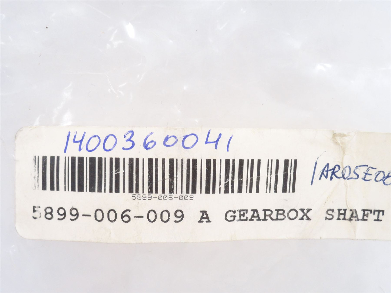 Bradman Lake 5899-006-009; Shaft; SS; 3/4"OD x 5-9/16" Long