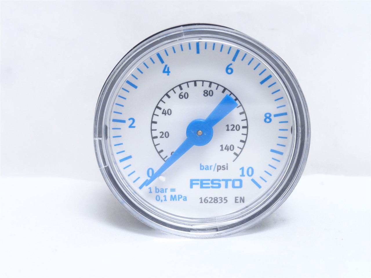Festo MA-40-10-1/8-EN; Pressure Gauge 162835; 0-10bar; 40mm