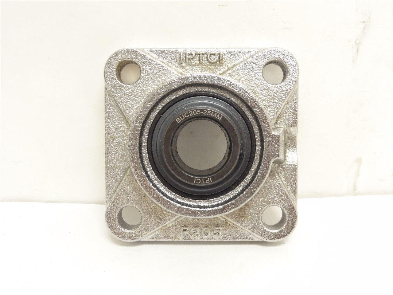 IPTCI BUCNPF205-25MM; Flange Bearing; 25mmID; 4-Bolt Mount