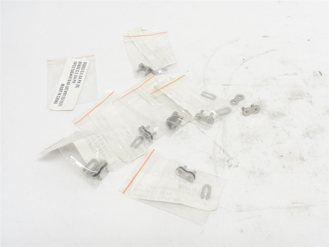 Peerless 05BSSC/L; Lot-7; Roller Chain Connect Links #05B; SS
