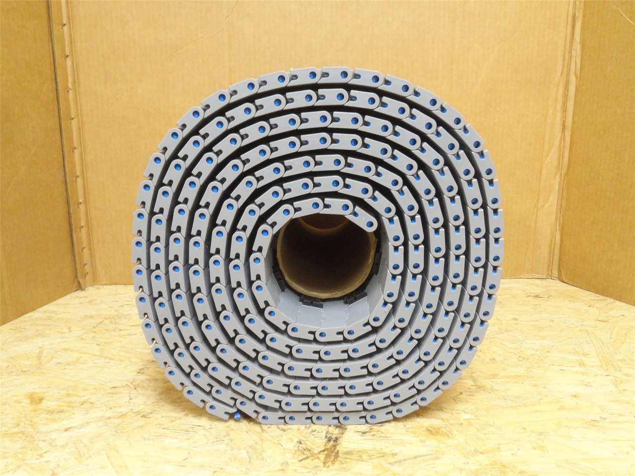 Intralox S1400-16-15; Friction Top Rubber Belt 16"Wx15'L