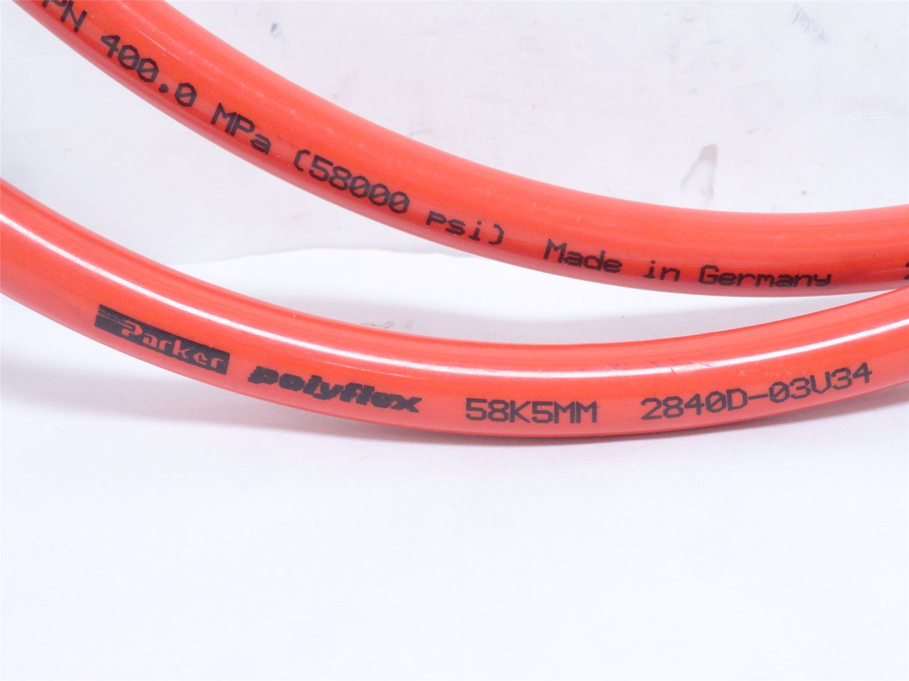 Parker ZKJHCA9R; High Pressure Hose 5mmID x 10'L