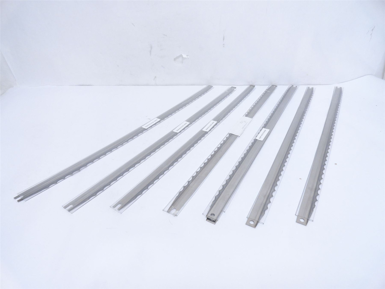 Hayssen 10137A0430; Lot-7; Cut-Off Knives 19-1/2" L x 3/4 W
