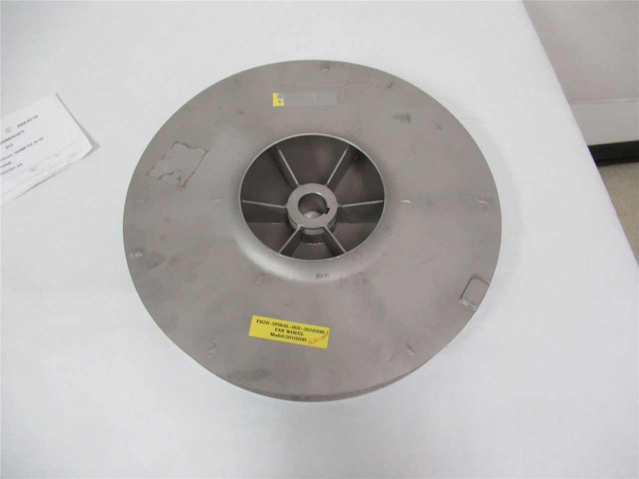 Frigoscandia 201020B; Fan Wheel 360mm Diameter 60 HZ