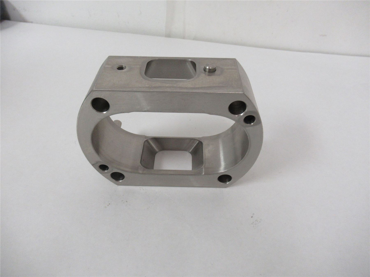 Marel 9732474; Gear Pump Housing w/Pins SS