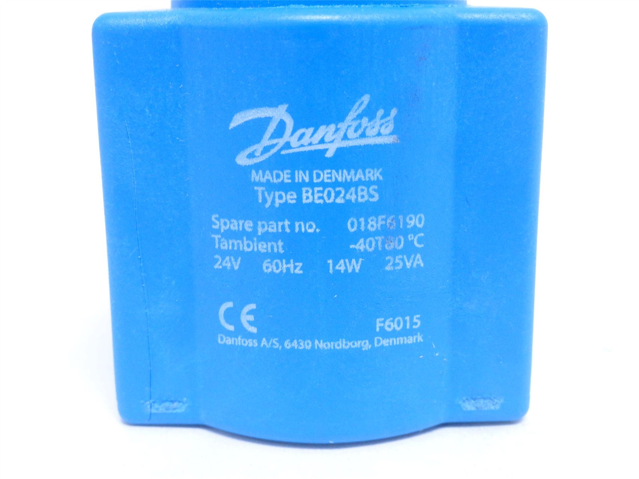 Danfoss 018F6715_; Solenoid Coil; W/Terminal Box; 24VAC; 10W