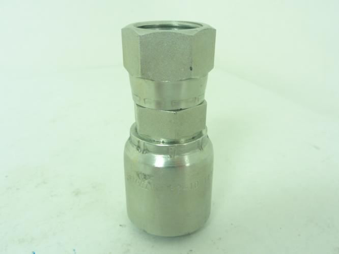GoodYear B2-JCFX-1010; Crimp Coupling; 5/8"JIC; 5/8" Hose