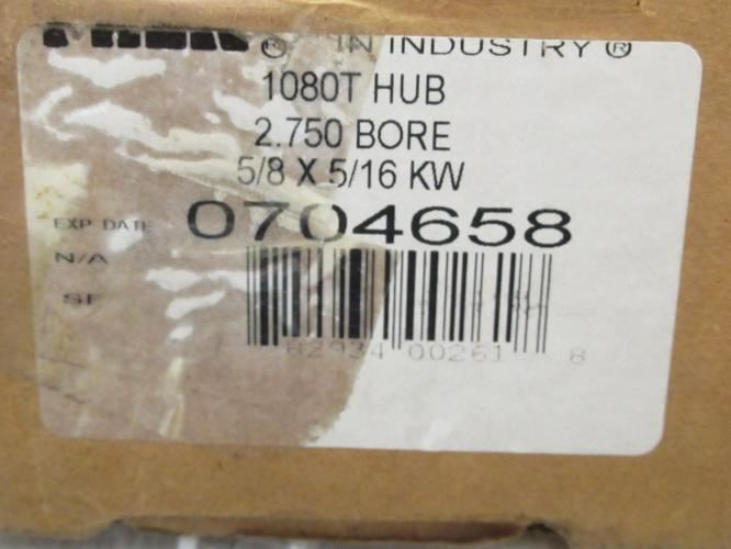 Falk 0704658_; Grid Coupling Hub 1080T; 2-3/4"ID x Hub 4-1/8"OD