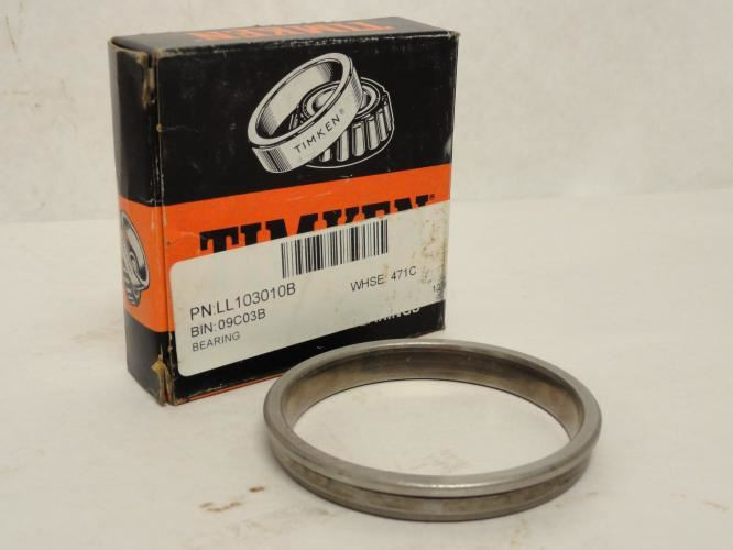 Timken LL103010B; Flanged Bearing Cup; 2.8125" OD x 0.375" Wide