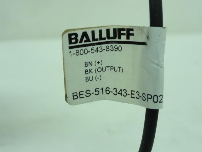 Balluff BES-516-343-E3-SP02; Prox Sensor; 10-40Vdc; No Nuts