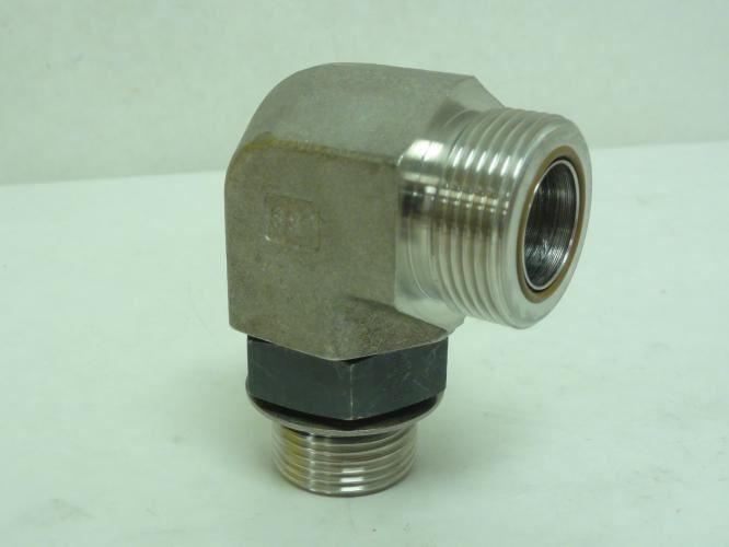 SSP 16-14 C5OLO-SS; Special Elbow 90Deg SS-316 1 ORFS 7/8 BOSS