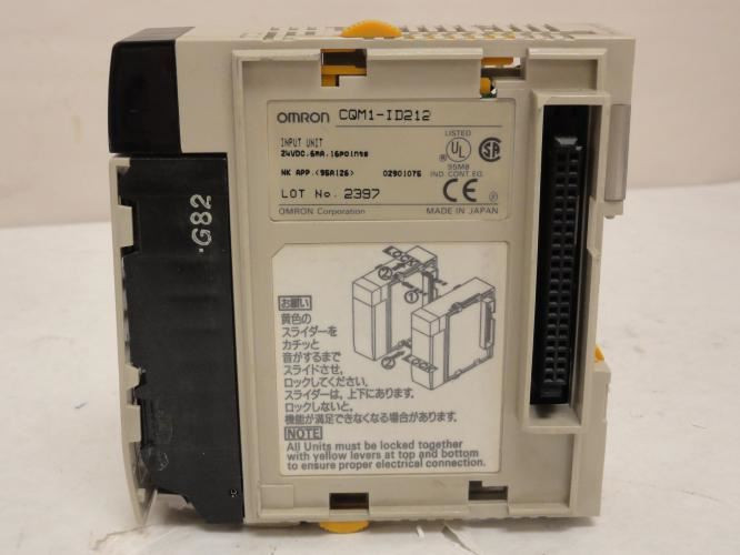 Omron CQM1-ID212; Input Module; 24VDC; 16-Point