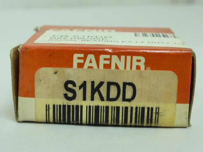 Fafnir S1KDD; Ball Bearing; 0.25"ID x0 .75" OD x 0.281" Wide