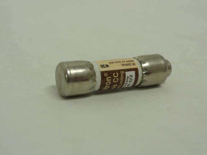 Bussmann KTK-R-1/2; Limitron Fuse; 1/2A; 600V; Class: CC